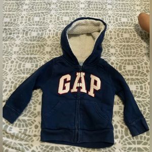 BabyGap sweat shirt Sherpa, 3 years, blue